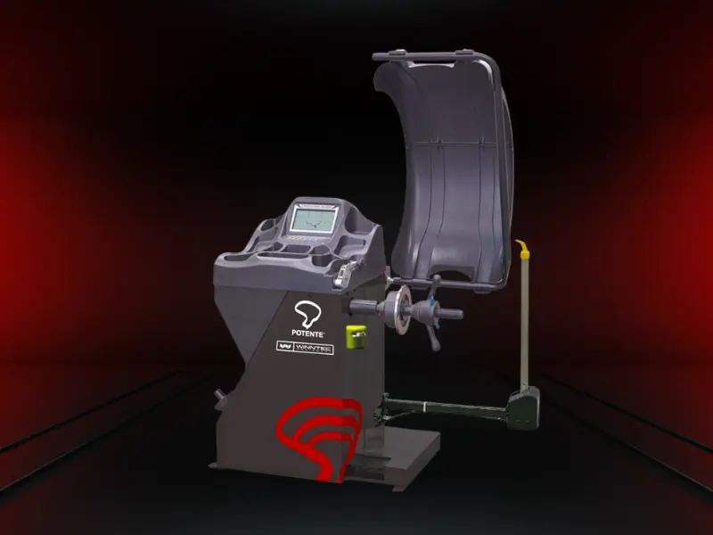 Balanceadora de Rodas Automática com Freio Elétrico e Laser BLMT 855 EL Potente