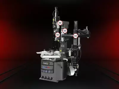 Desmontadora de Pneus DS-806BS+B350A Mgfer